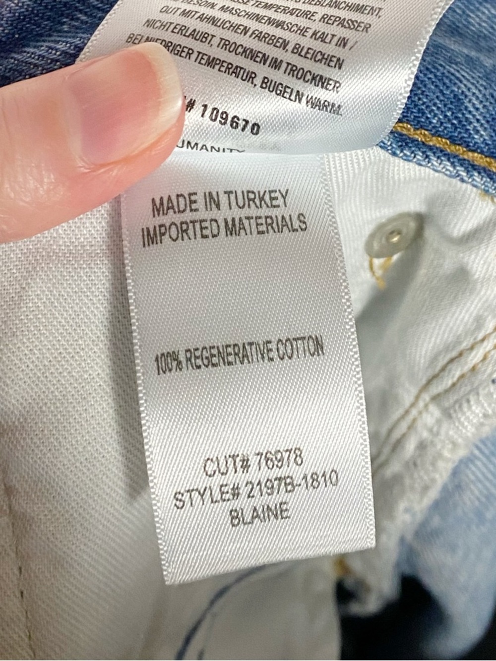 Citizens of Humanity Blaine Vintage Straight Jeans Corrin - Picture 7 of 7